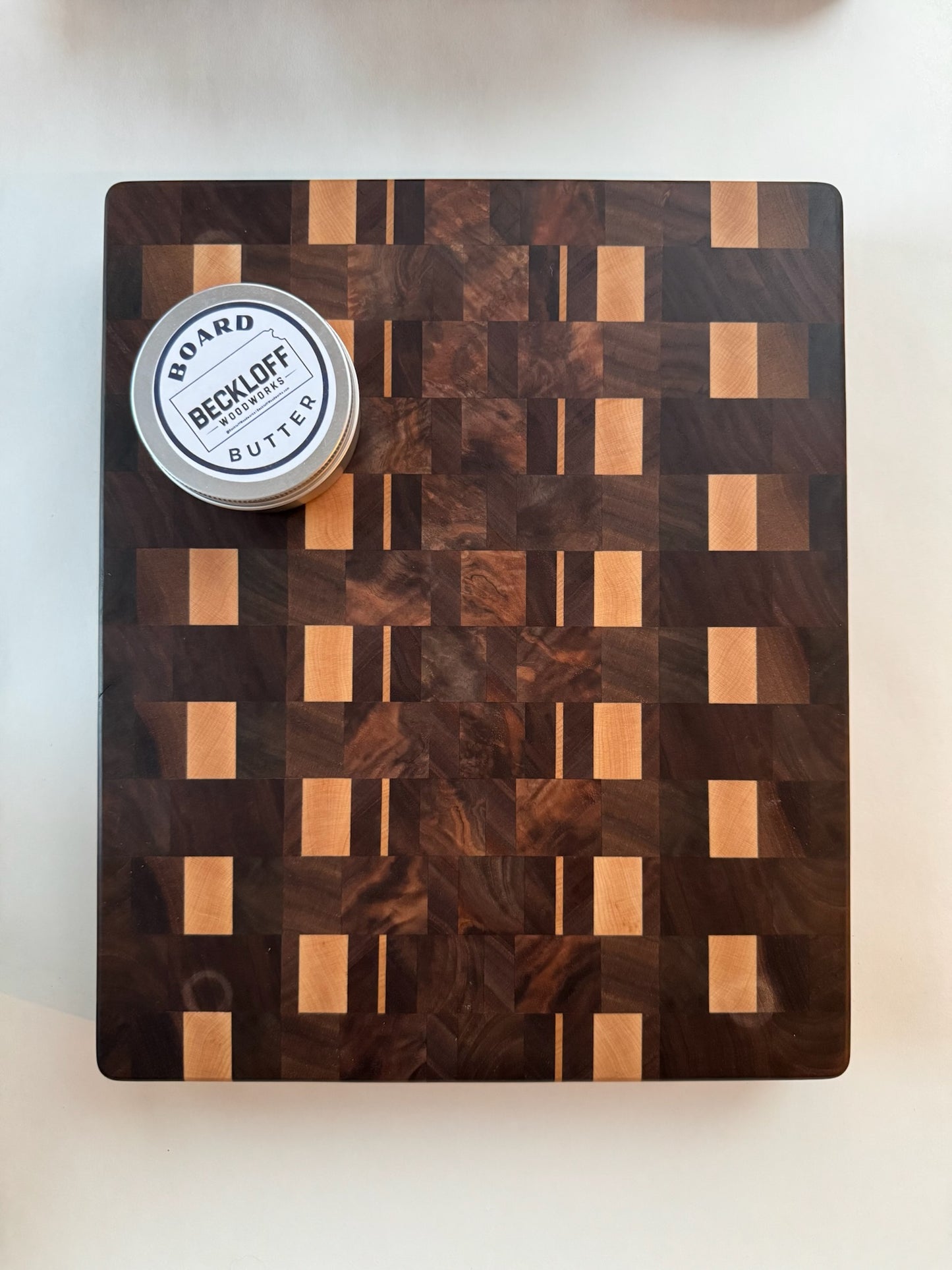 Walnut and Maple End Grain Cutting Board (Copy)