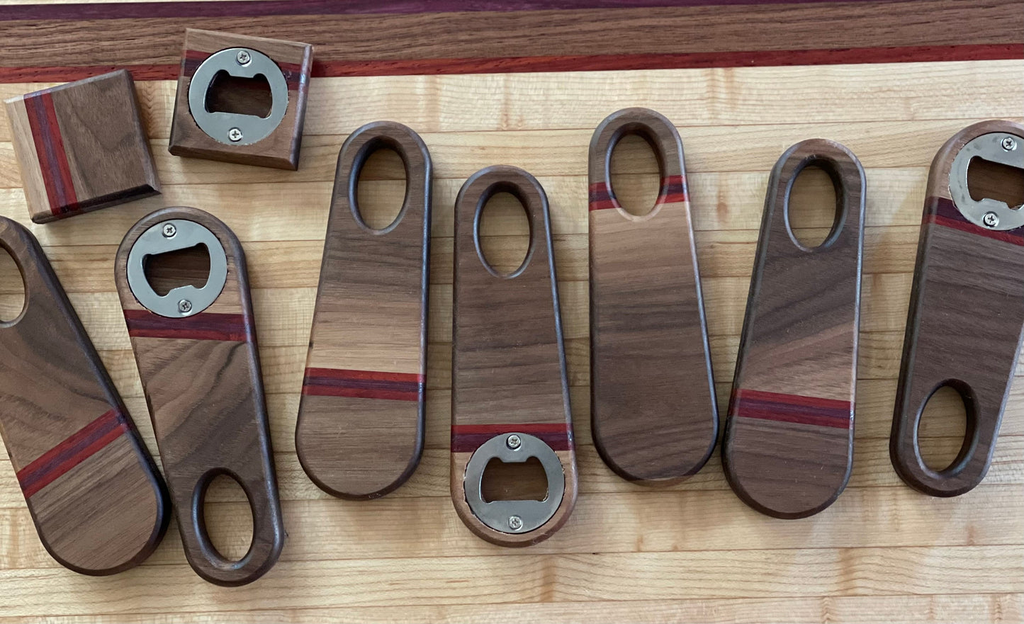 Bottle Opener - Handmade Hardwood