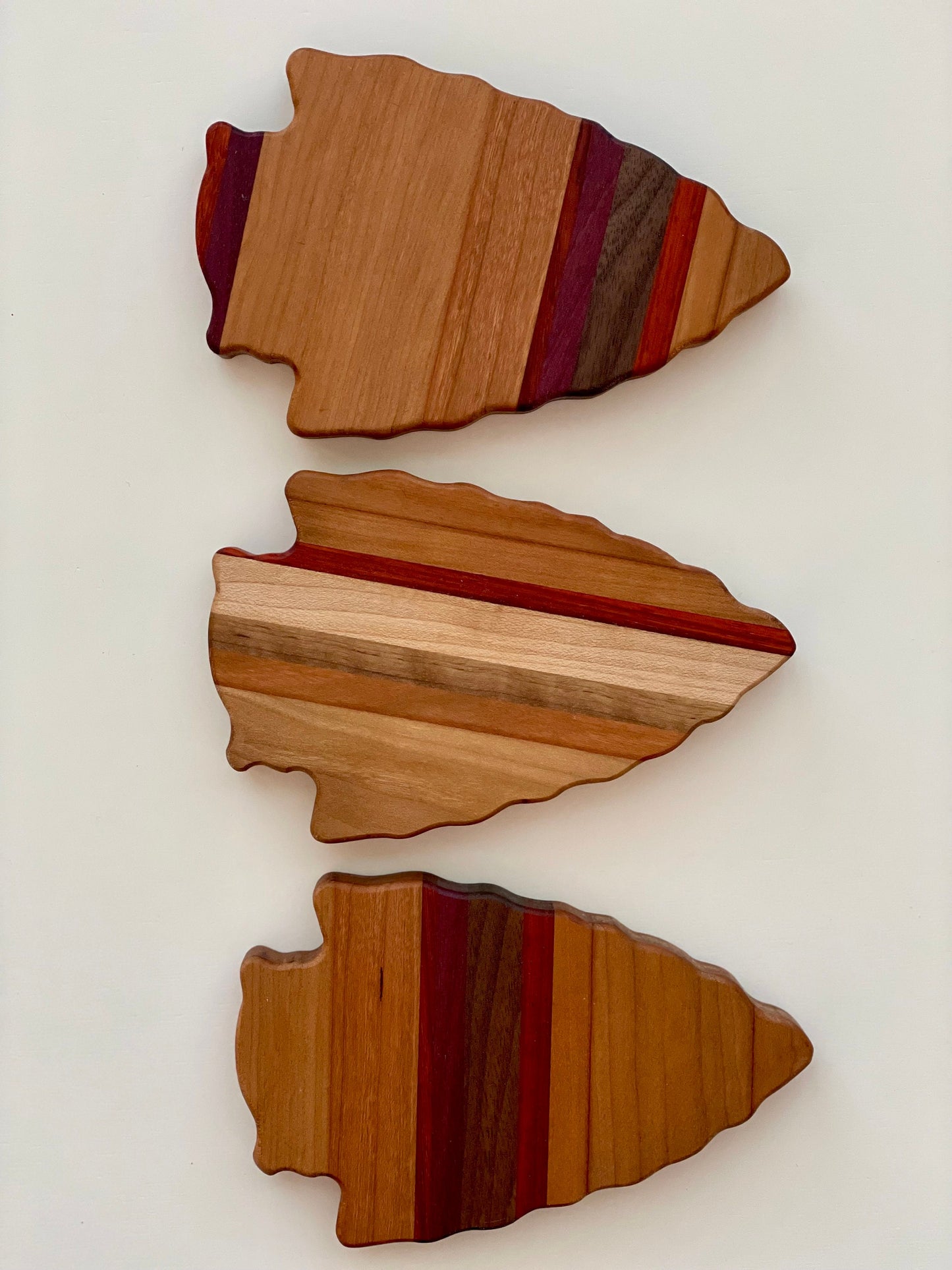 Handmade Wood Arrowhead Bottle Opener - Kansas City Chiefs Fan Gift